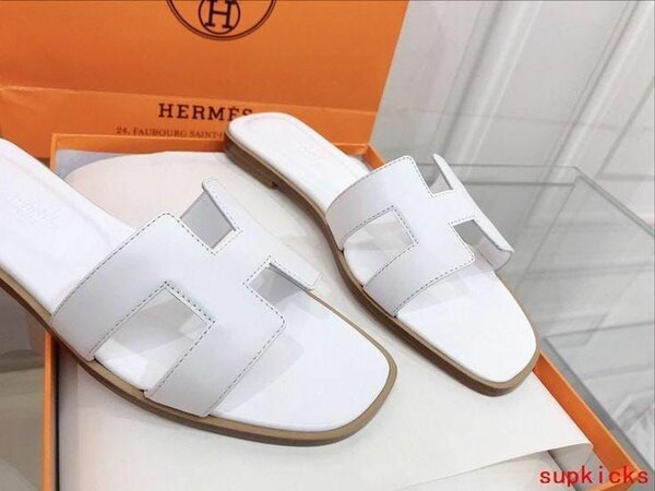 Hermès Sandales Femme Blanches