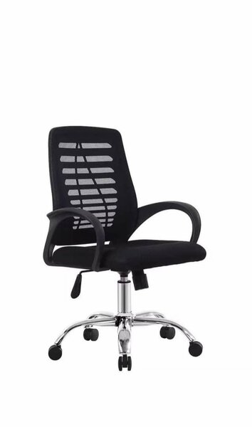 Chaise de bureau ergonomique noire