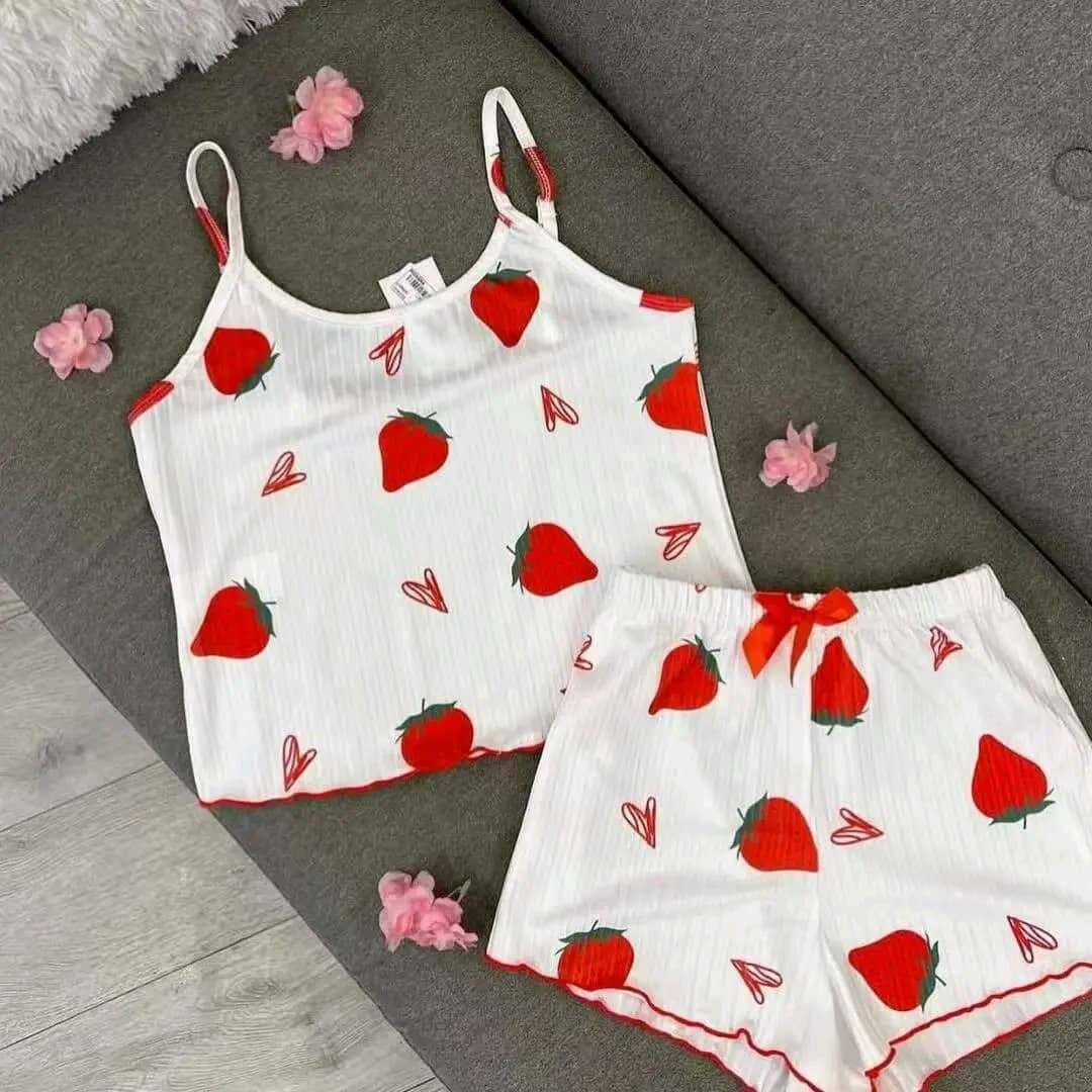 Pyjama féminin en coton doux