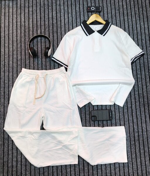 Ensemble casual polo et pantalon