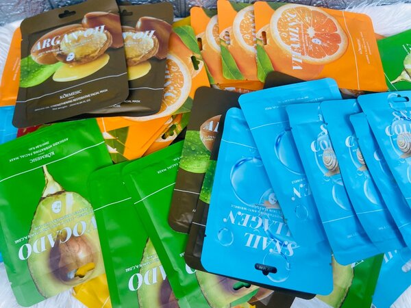 Masques visage fruits et soins