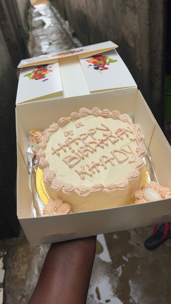 Gâteau d'anniversaire personnalisé