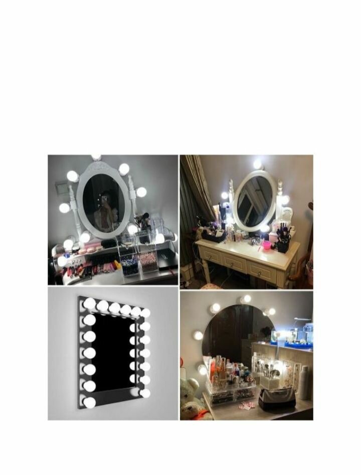Led décorative pour miroir