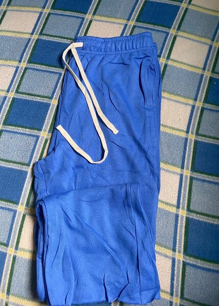 Pantalon de sport bleu homme
