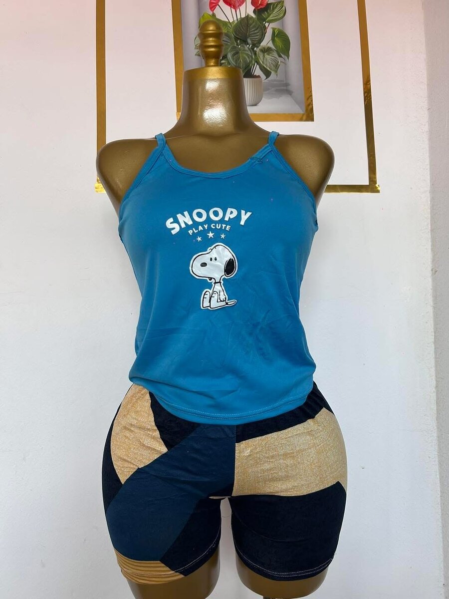 Pyjama Ensemble Femme Snoopy