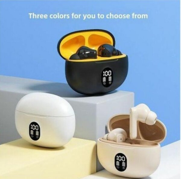 Écouteurs Bluetooth avec Affichage LED