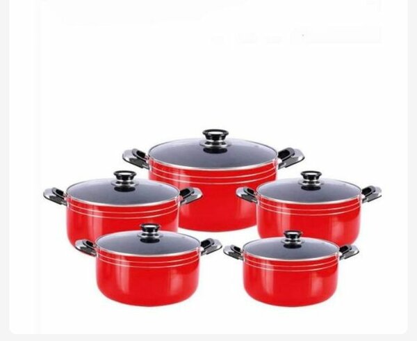 Die cast cooking utensils set 5