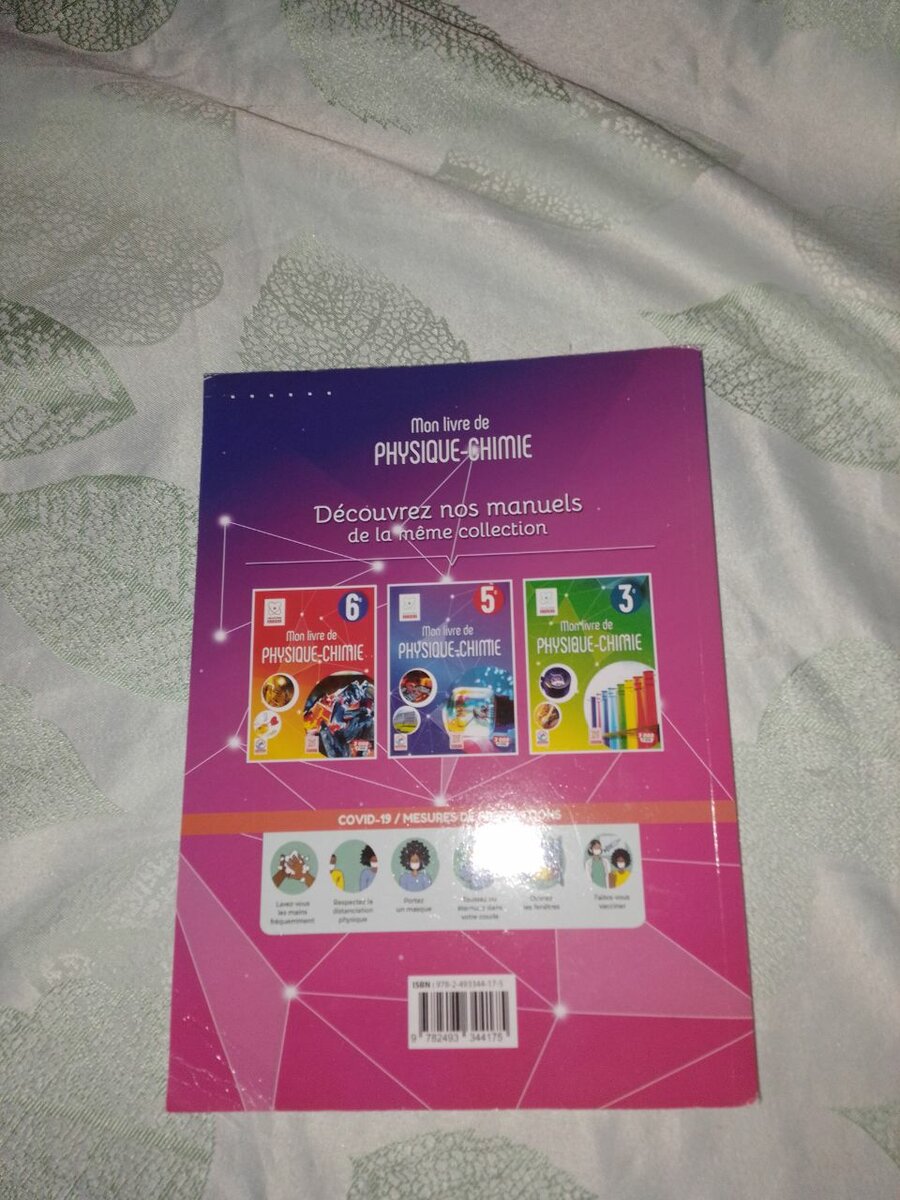 Livre de Physique-Chimie 4ème