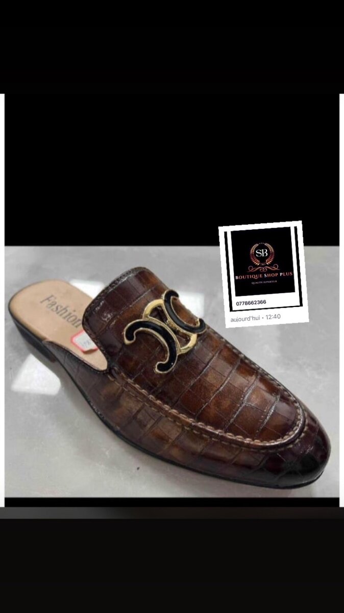 Sandales authentique avec sa boîte