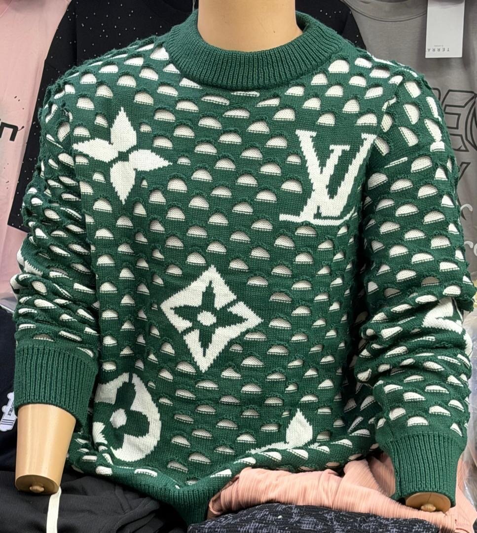 Sweat à motif géométrique