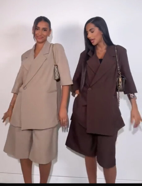 Costumes oversize tendance femmes