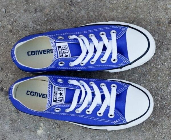 Baskets basses en toile classiques