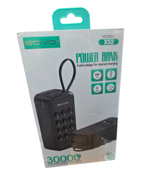 SOVO X52 Power Bank 30000mAh