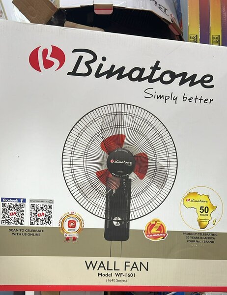 Ventilateur mural Binatone 1601