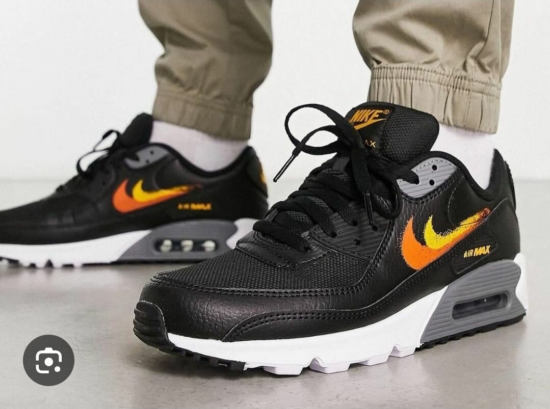 Nike Air Max 90 Noir Flamboyant