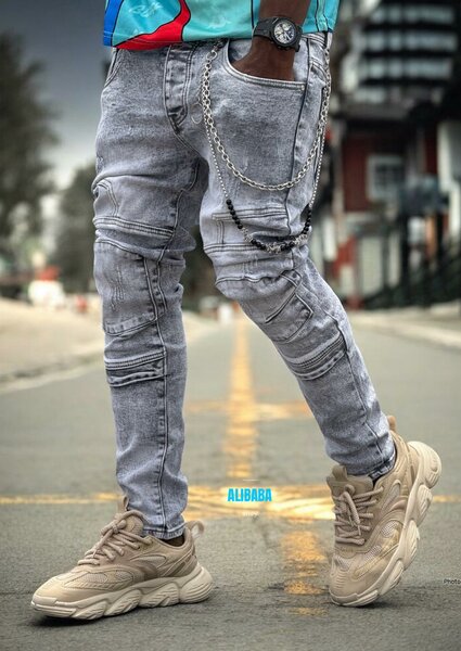 Jeans homme mode urbaine