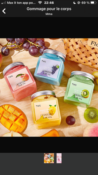Gommage Corporel Fruits Variés
