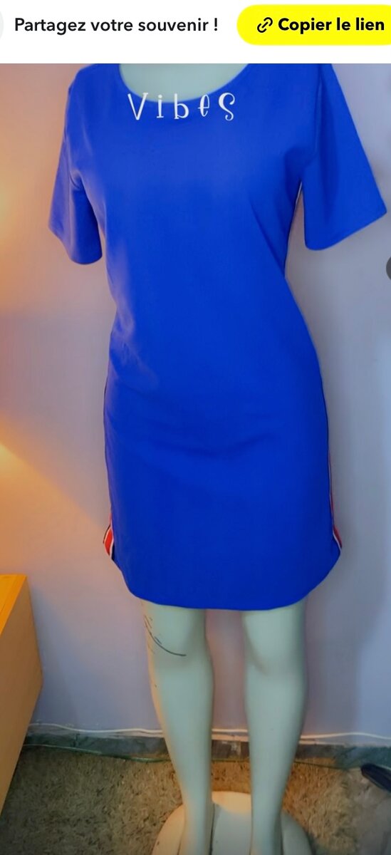 Robe d'Été Colorée et Élégante