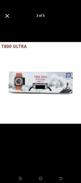 REDUCED TO CLEAR!! T800 Smart Watch   Features: Calls, BT Mu