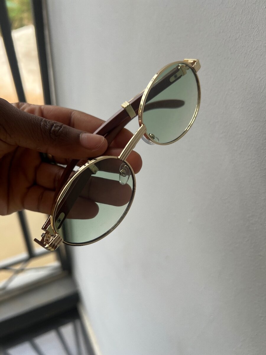 Lunettes de Soleil Rondes Élégantes