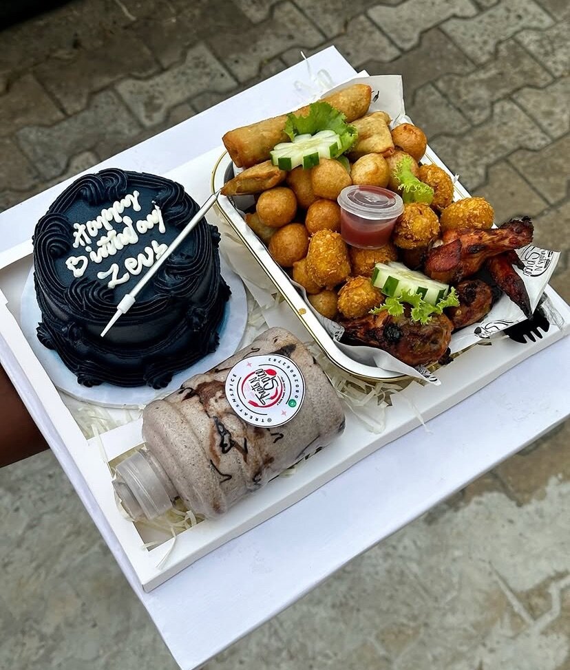 Birthday Gift Set with Cake