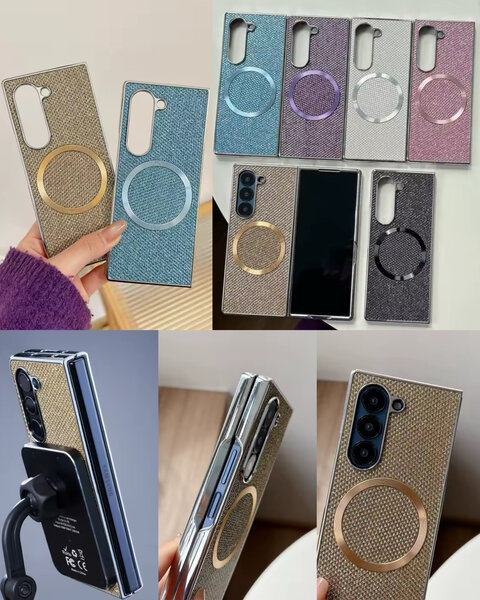 Coque Brillante avec Support