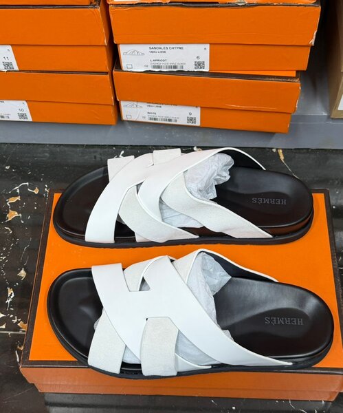 Sandales Hermès en cuir