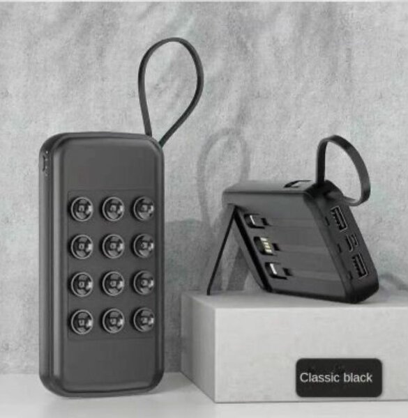 Chargeur Portatif Noir Classique