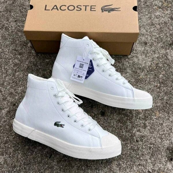 Lacoste Baskets Montantes Blanches