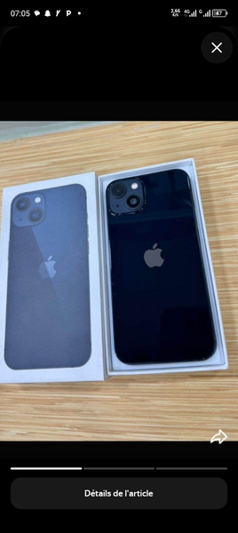 Smartphone Apple iPhone Noir