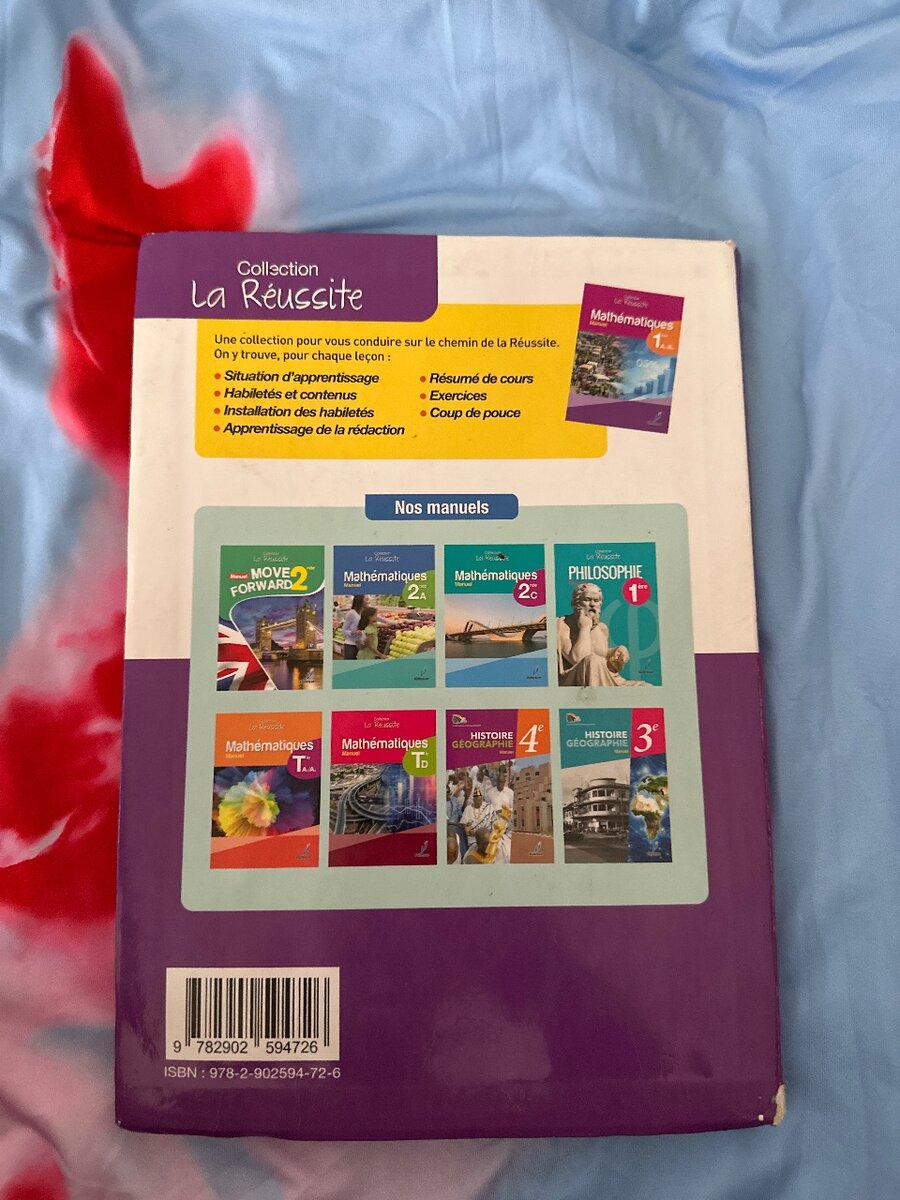 Manuel Mathématiques 1ère D