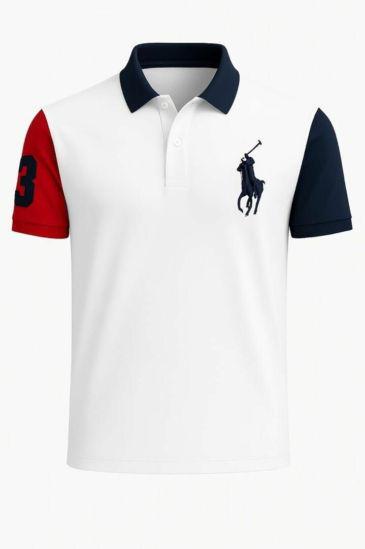 Polo coloré homme chic