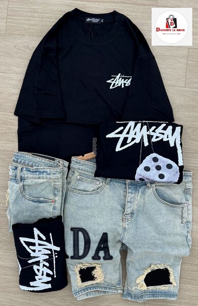 T-shirt et short tendance