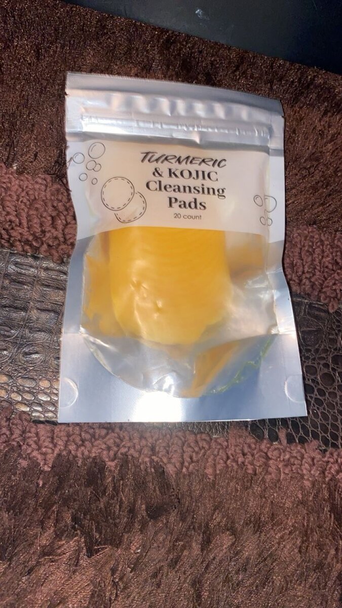 Disques Nettoyants Curcuma Kojic