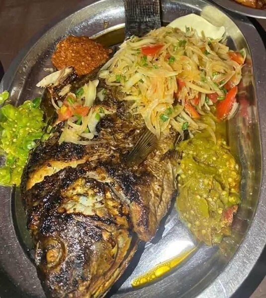 Poisson braisé Épicé