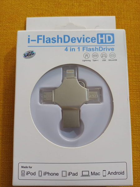 * Clé OTG 4 en 1 disponible en 64G