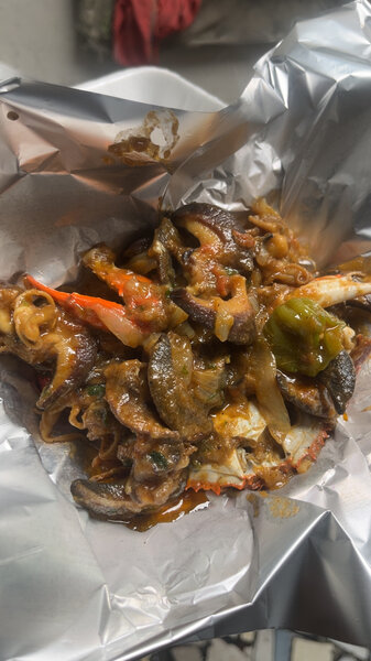 Delicious African Seafood Platter