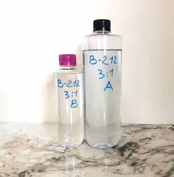 1kg Résine Epoxy Crystal B-212