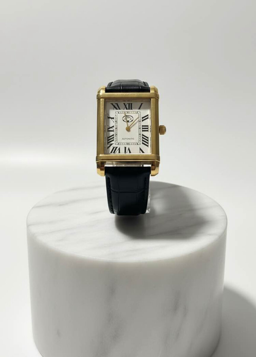 Montre Homme Classique Dorée