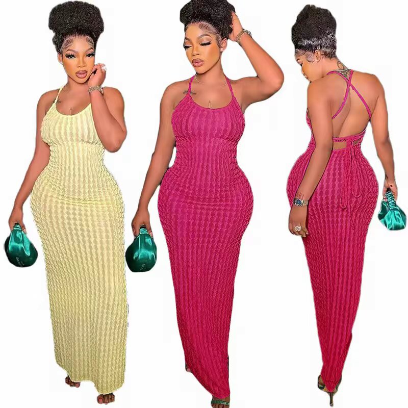 Robe longue moulante élégante