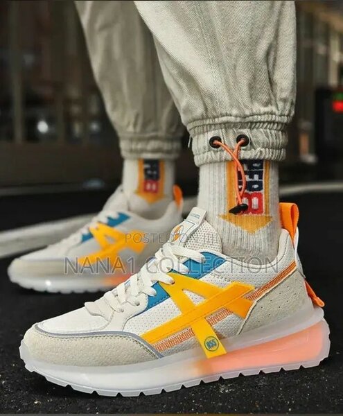 Sneakers tendance multicolores