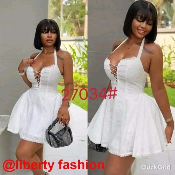 Robe blanche élégante