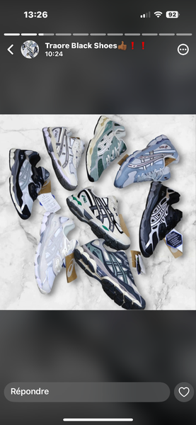 Chaussures de sport Asics tendance