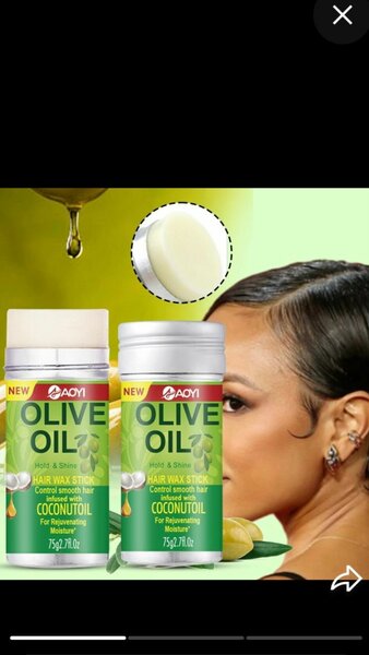 Stick de Cire Cheveux Olive