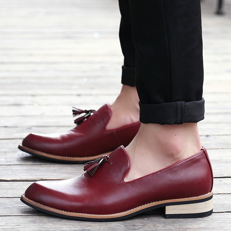 MEN'S LEATHER LOAFERS. sizes:30-47