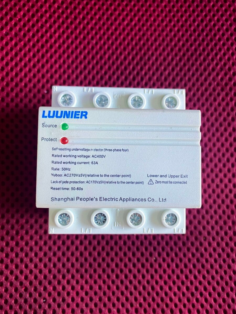 Voltage protector 3phase