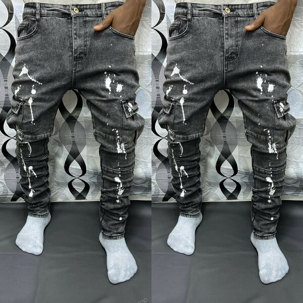 Jeans Cargo Multipoches