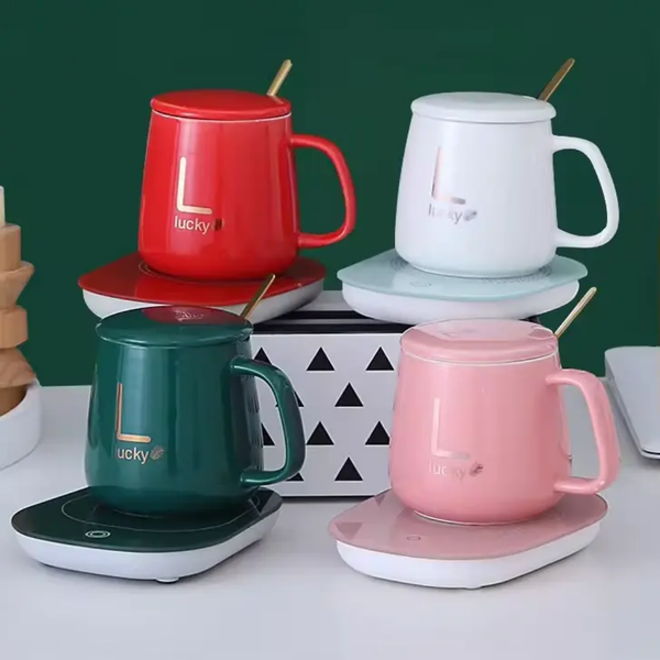 Ensemble Tasses Chauffantes Élégantes