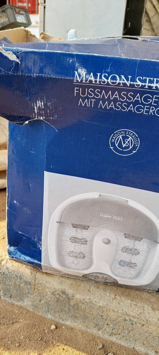 Bain de pieds massant électrique