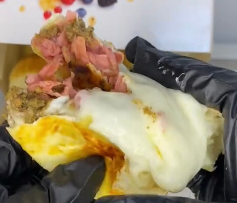 Petits pains farcis au fromage